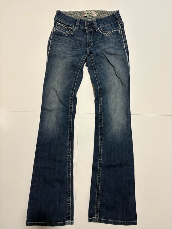 Ariat Denim - Ariat R.E.A.L Entwined Mid Rise Boot Cut Jeans Size 27L